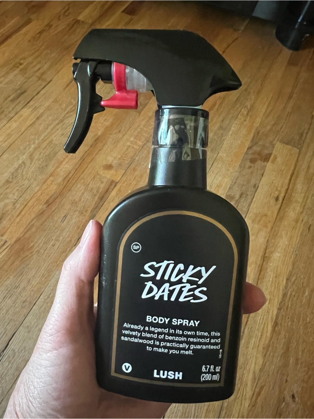 LUSH Sticky Dates Body Spray - BRAND NEW 6.7 Oz